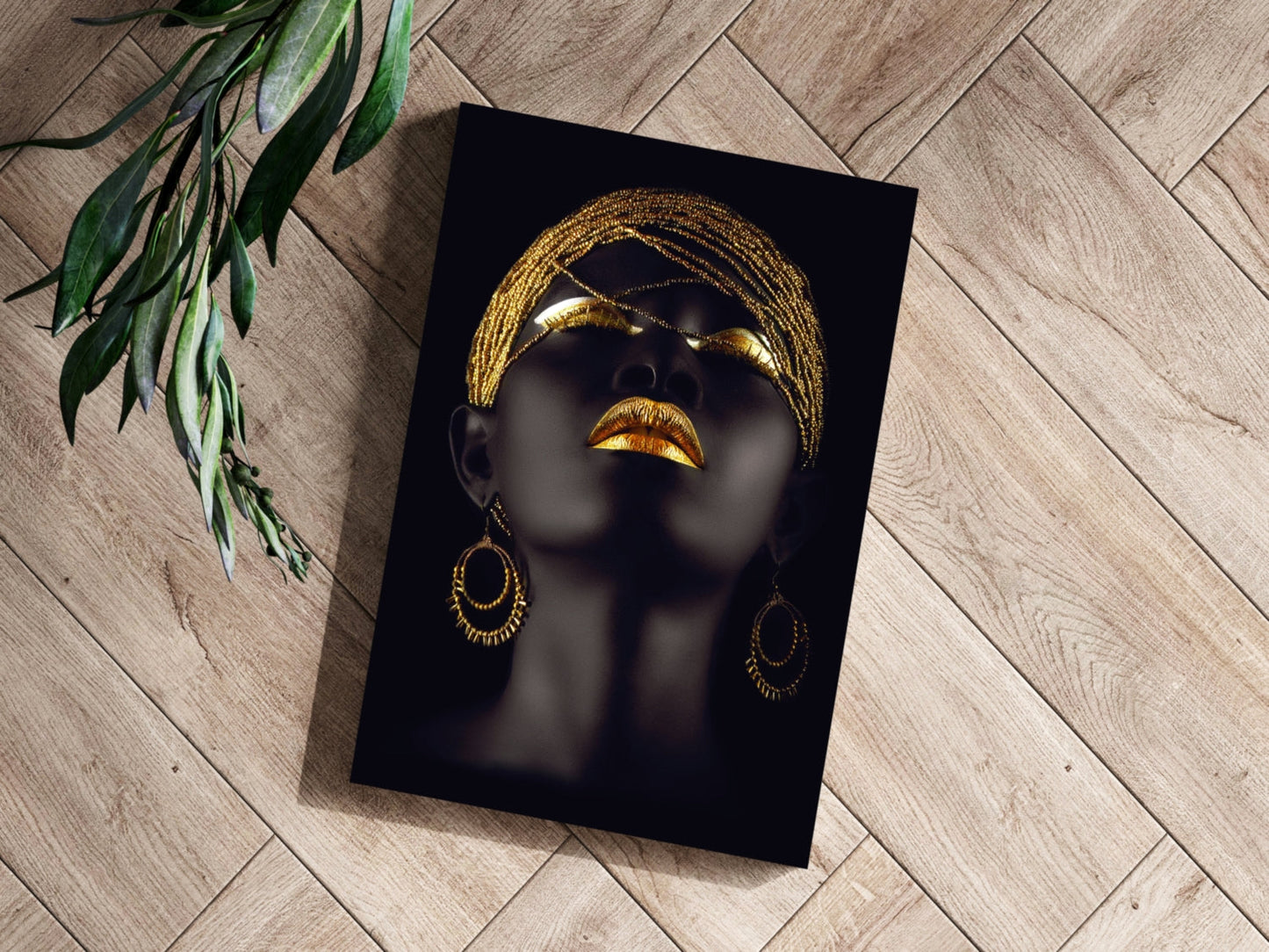 Woman Metal Wall Art