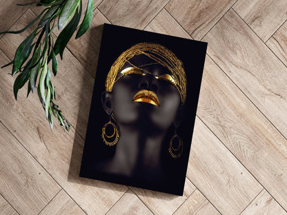 Woman Metal Wall Art