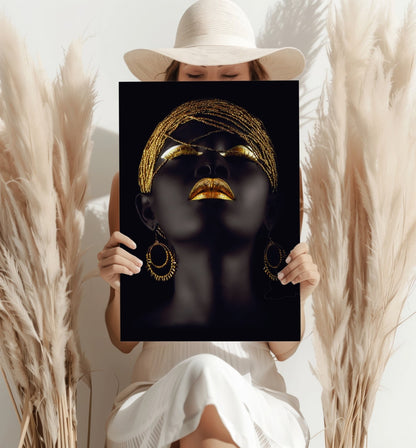 Woman Metal Wall Art