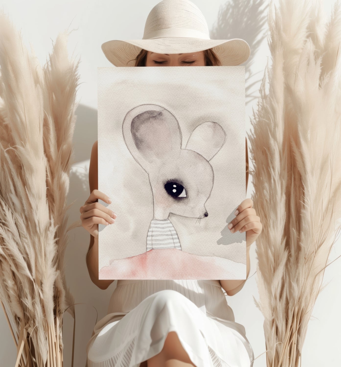 Mice Metal Wall Art