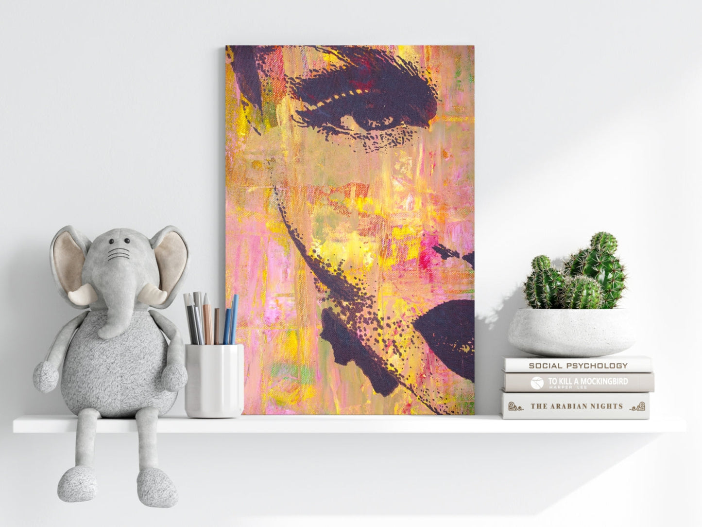 Woman Metal Wall Art