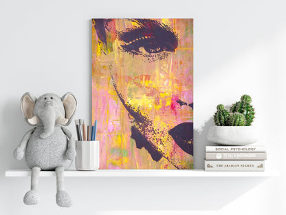 Woman Metal Wall Art