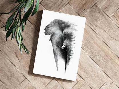 Elephant Metal Wall Art