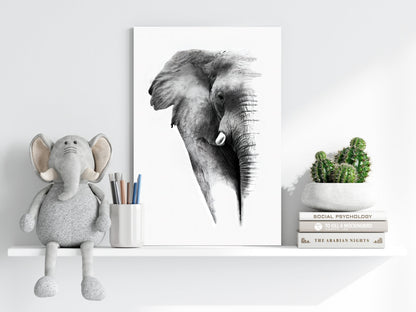 Elephant Metal Wall Art