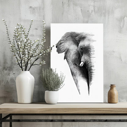Elephant Metal Wall Art