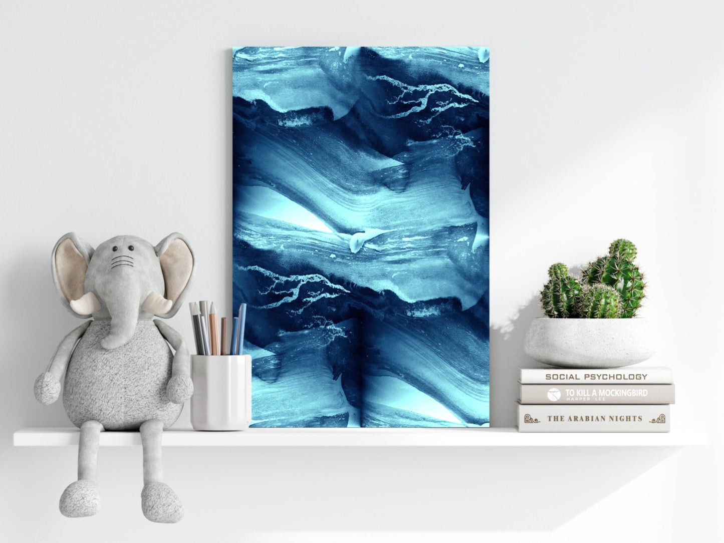 Abstract Shape Metal Wall Art
