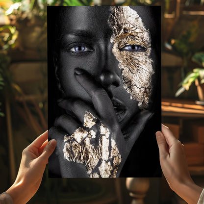 Woman in Fashion Aluminum Wall Art