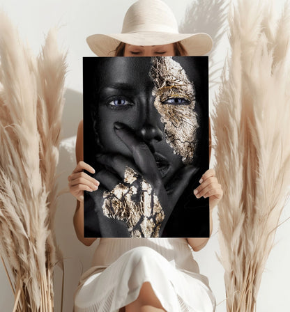 Woman in Fashion Aluminum Wall Art