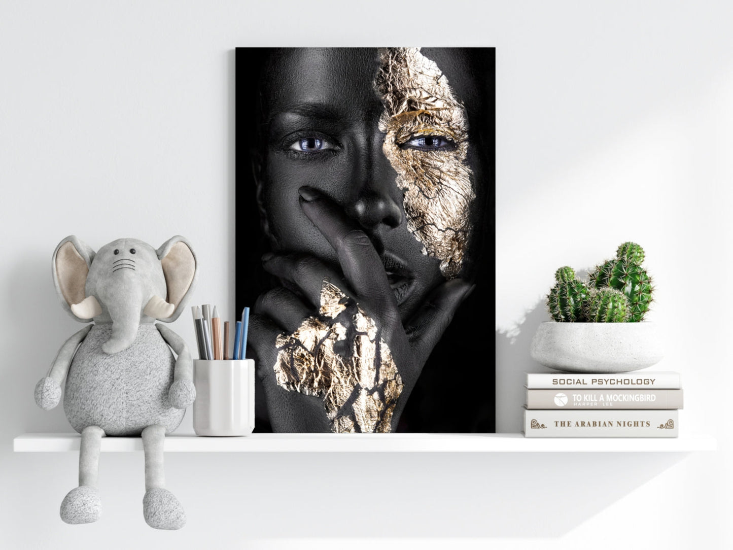 Woman in Fashion Aluminum Wall Art