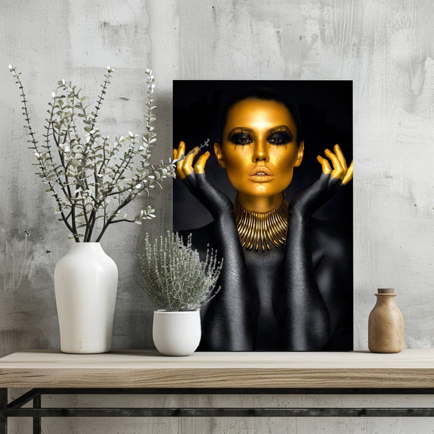Woman in Fashion Aluminum Wall Art
