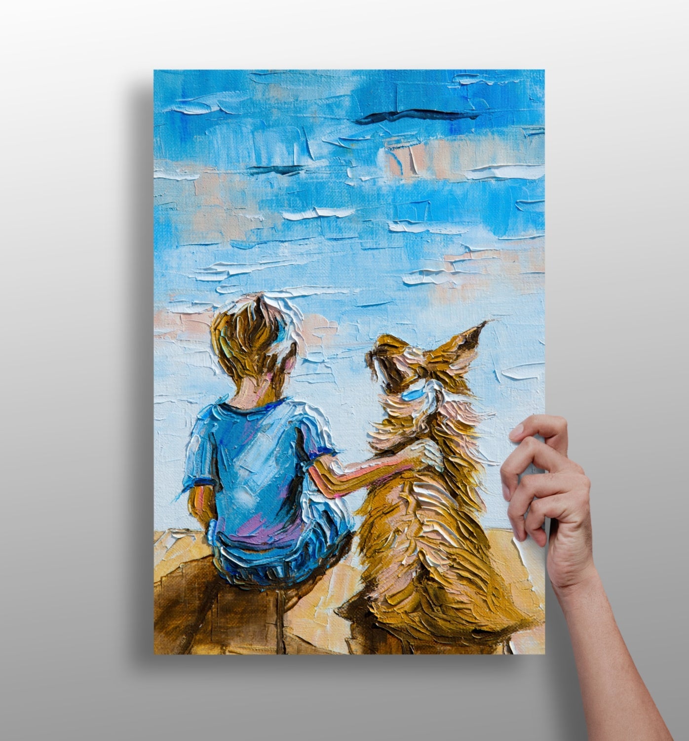 Forever friendship aluminum wall art print