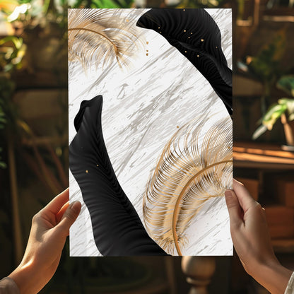 Botanical Leaves Metal Wall Art