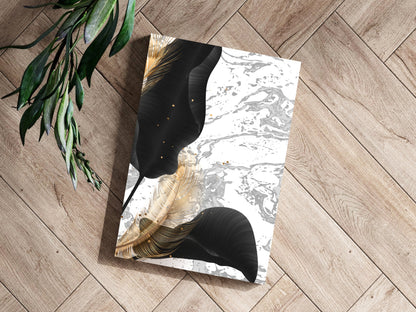 Modern Art Leaves Metal Wall Art