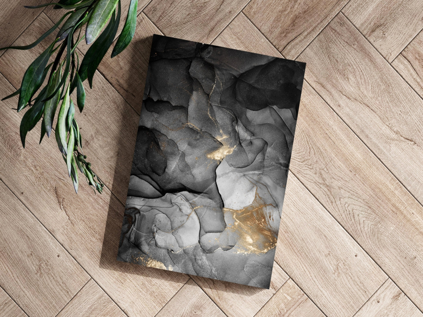 Marble Design I Metal Wall Art