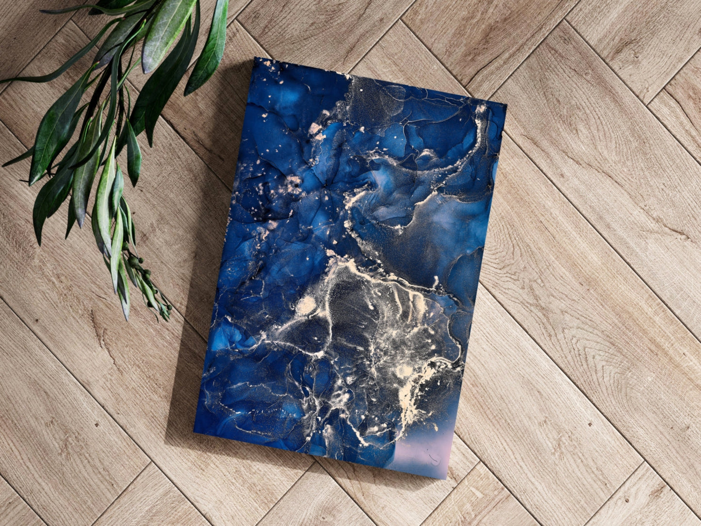 Marble Design IV Metal Wall Art
