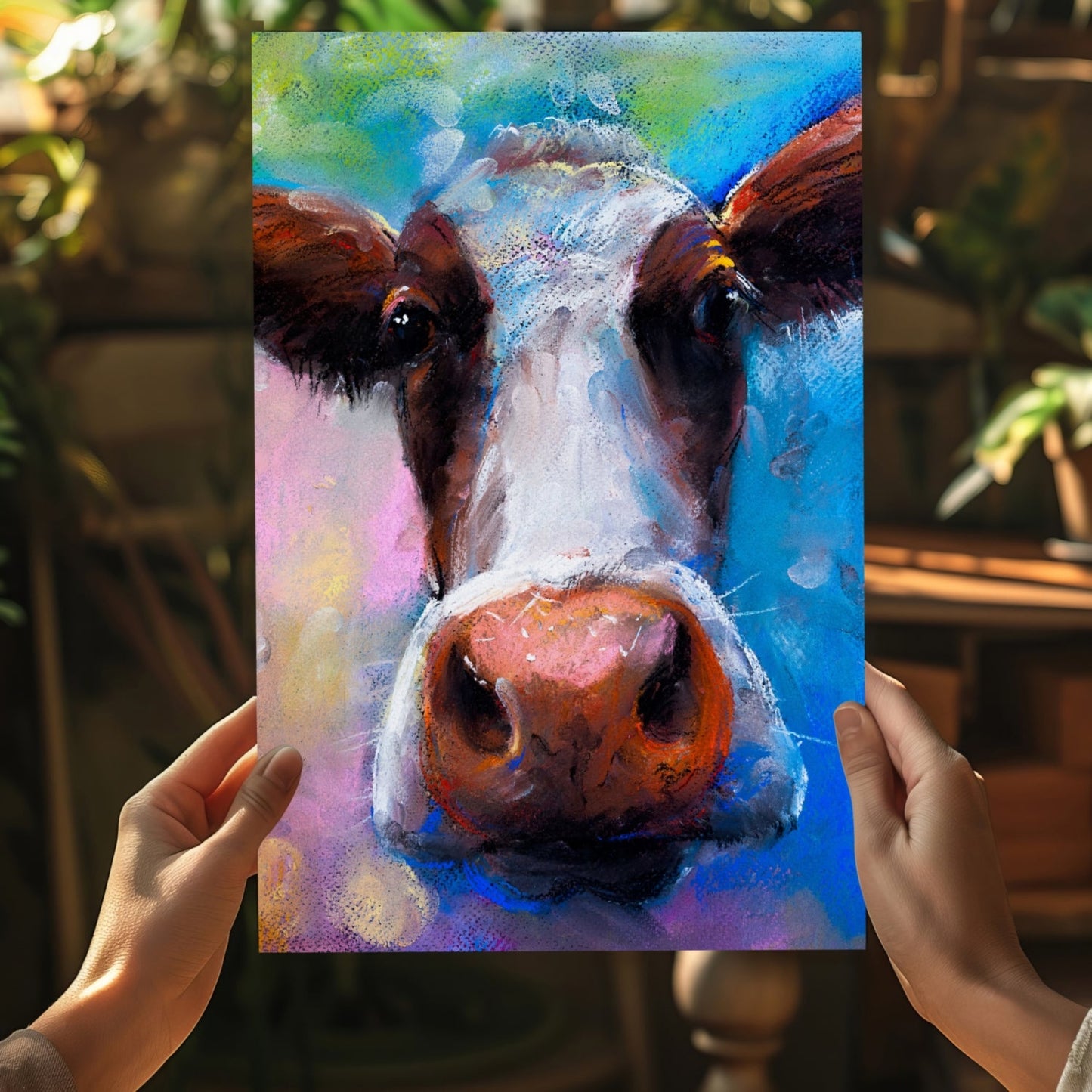 Cattle Metal Wall Art