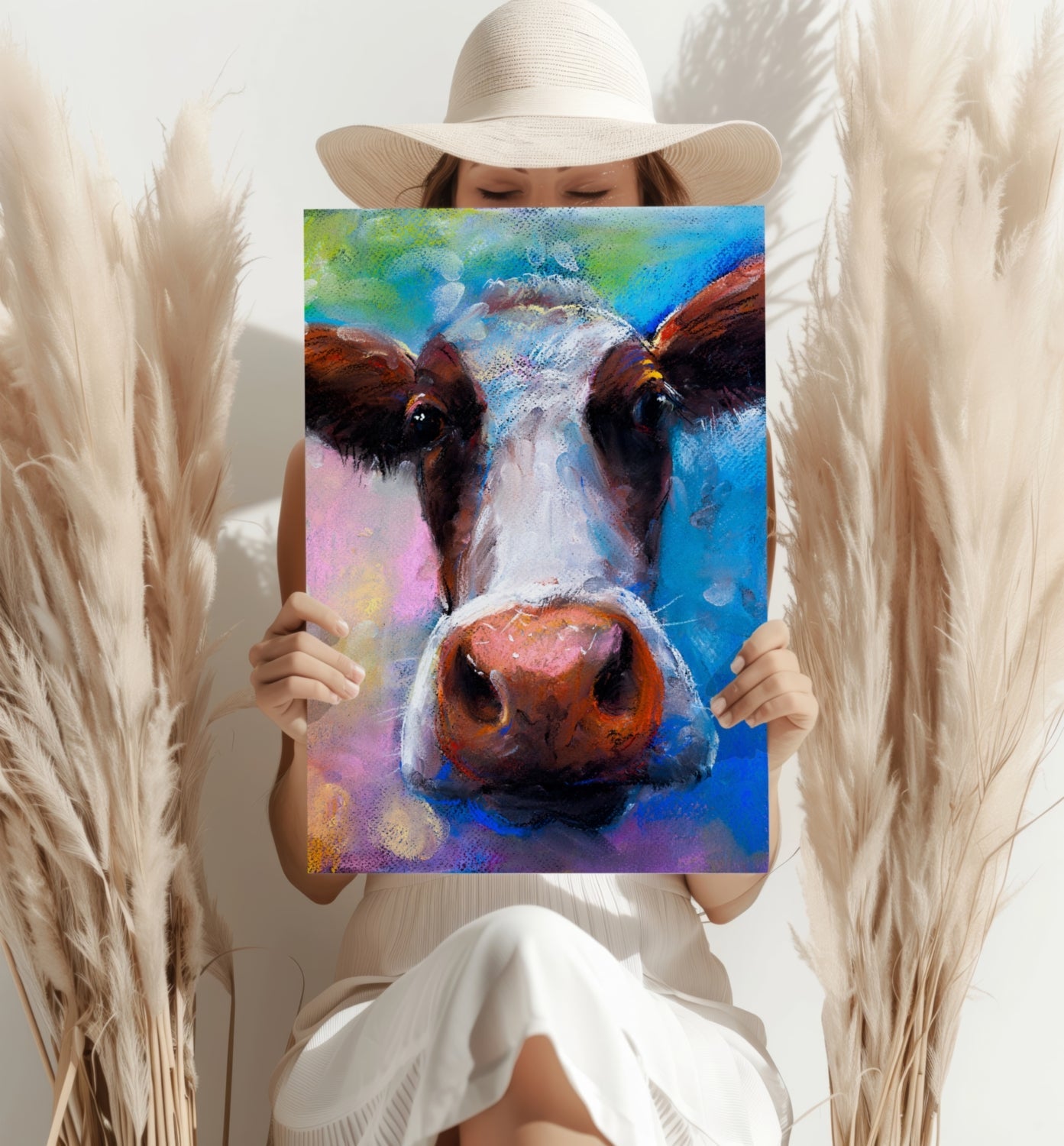 Cattle Metal Wall Art