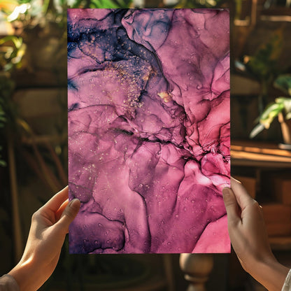 Marble Design Metal Wall Art