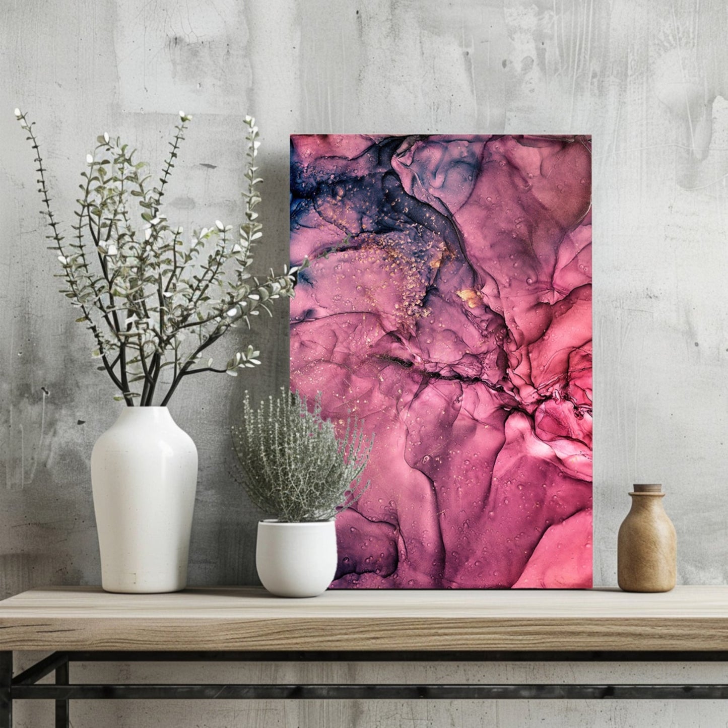 Marble Design Metal Wall Art