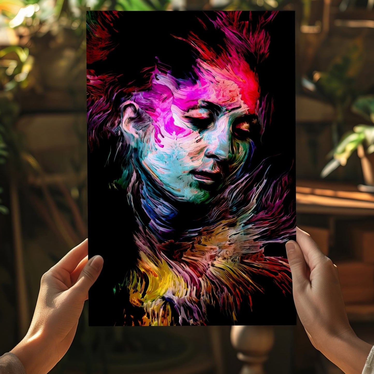 Thinking Metal Wall Art
