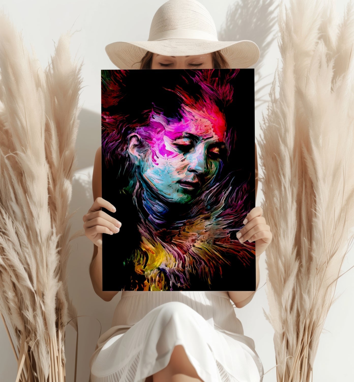 Thinking Metal Wall Art
