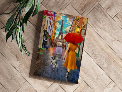Eiffel Tower Metal Wall Art