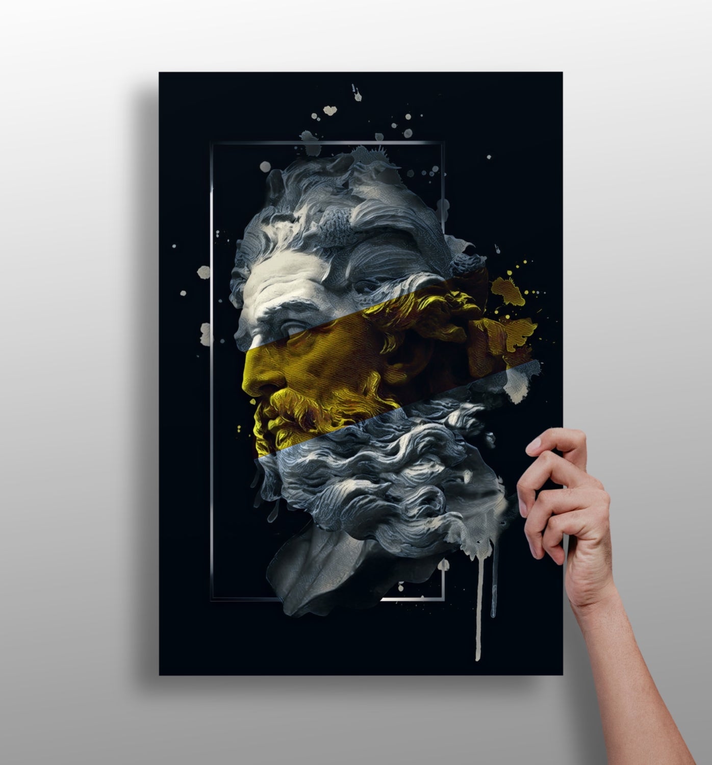 Poseidon aluminum wall art print