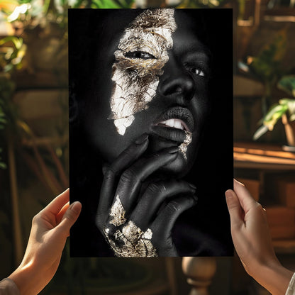 Woman in Fashion Aluminum Wall Art