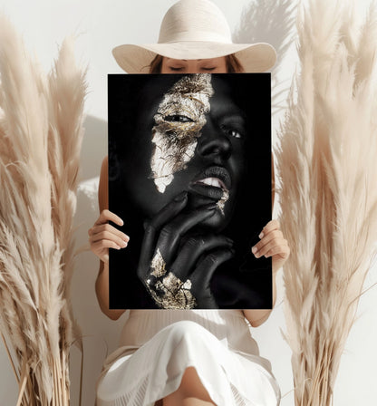 Woman in Fashion Aluminum Wall Art
