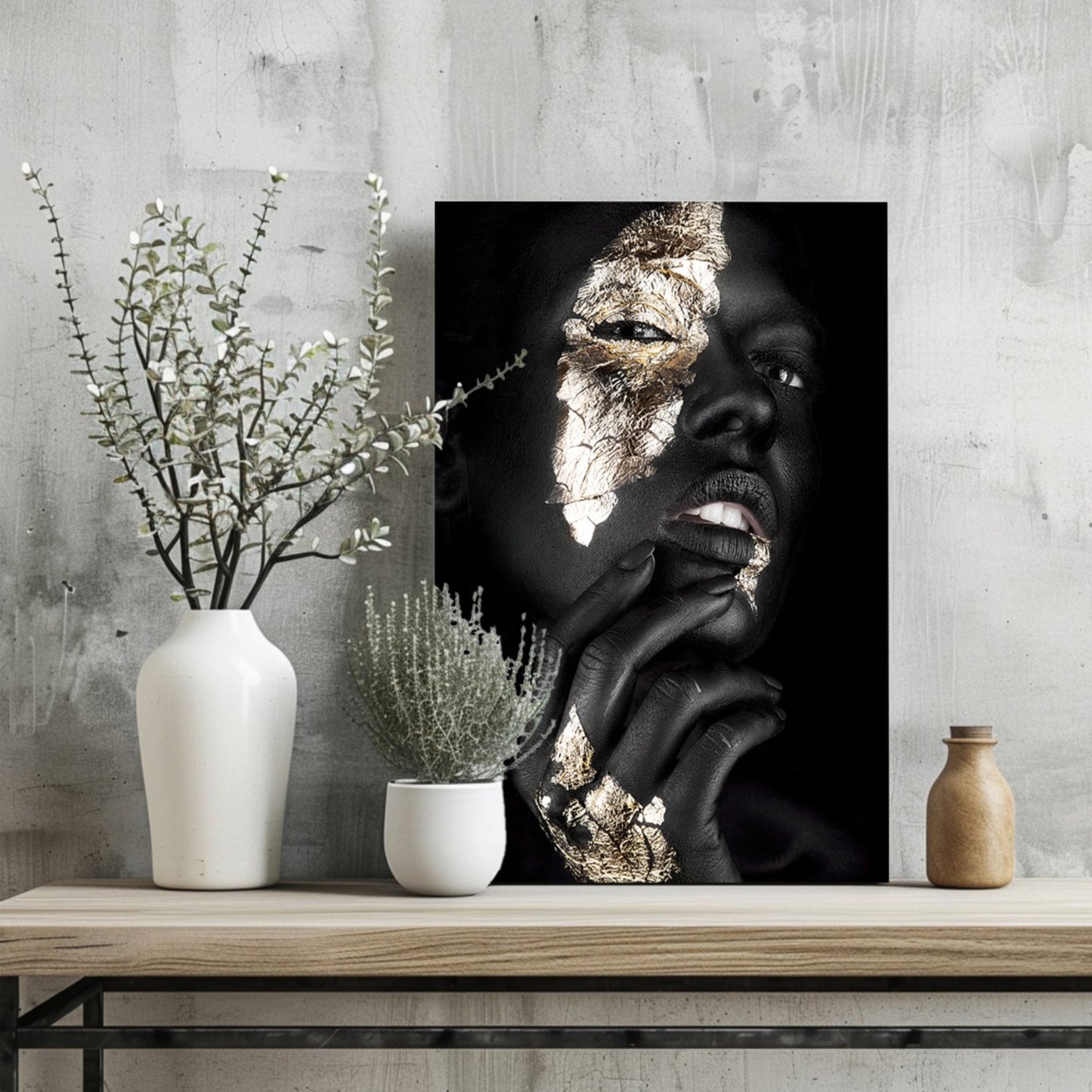 Woman in Fashion Aluminum Wall Art
