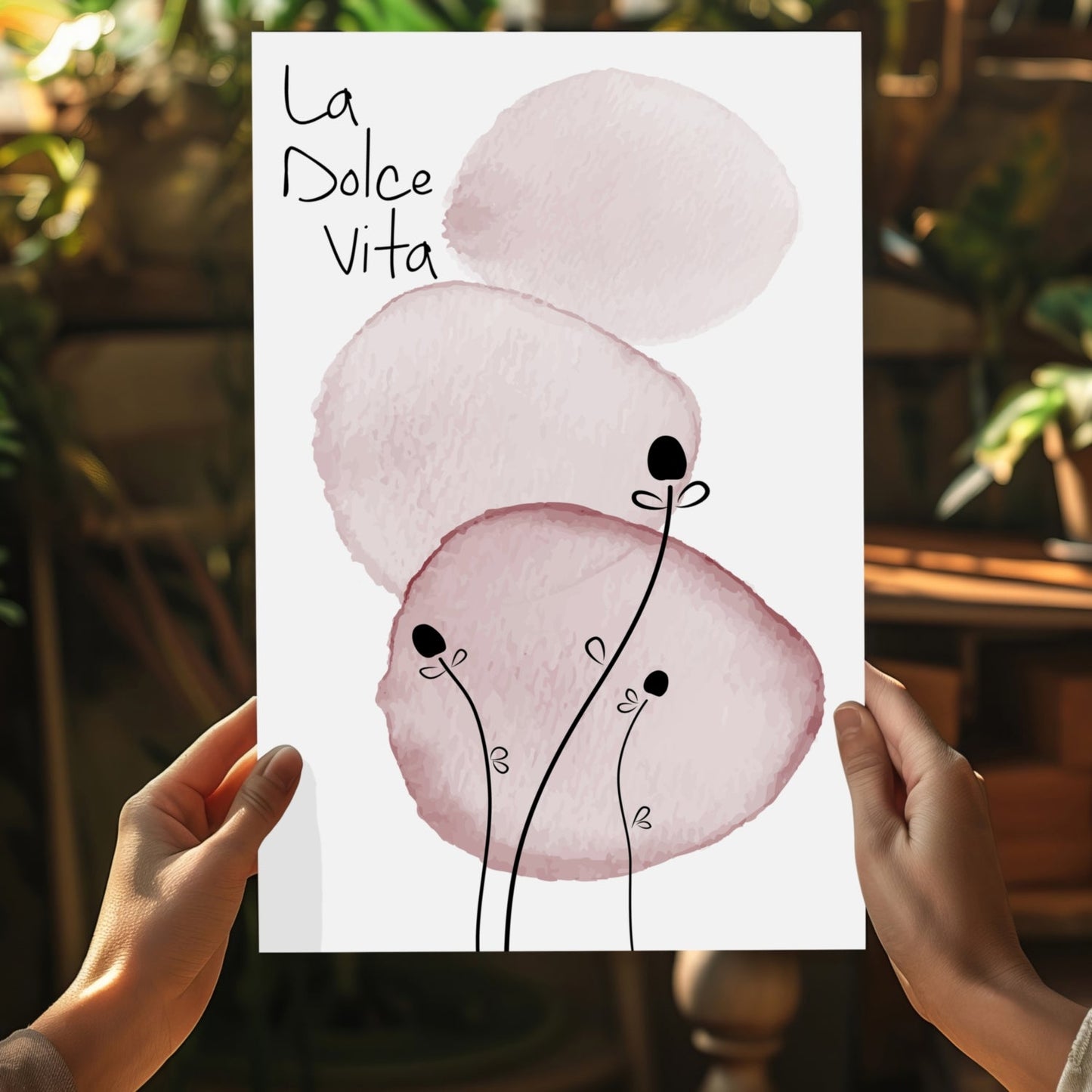 La Dolce Vita Metal Wall Art
