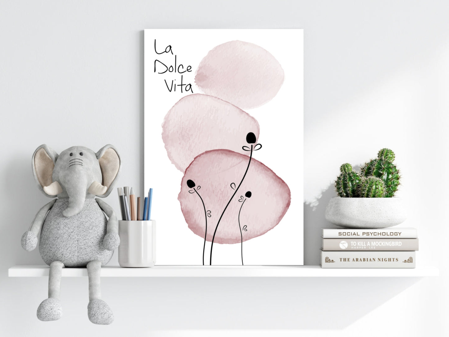 La Dolce Vita Metal Wall Art