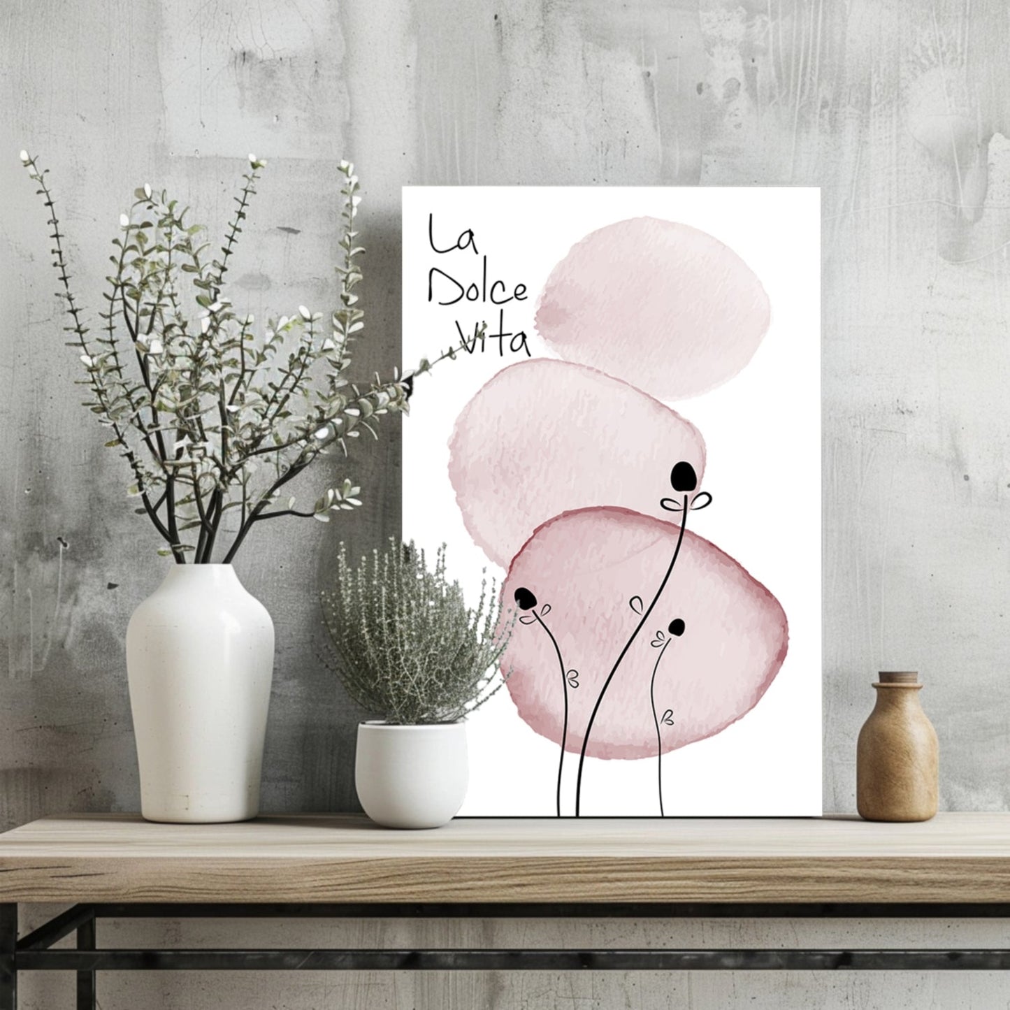 La Dolce Vita Metal Wall Art