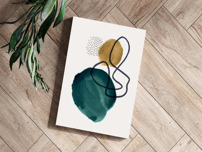 Modern Art Shape I Metal Wall Art