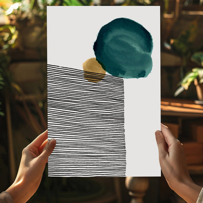 Modern Art Shape III Metal Wall Art