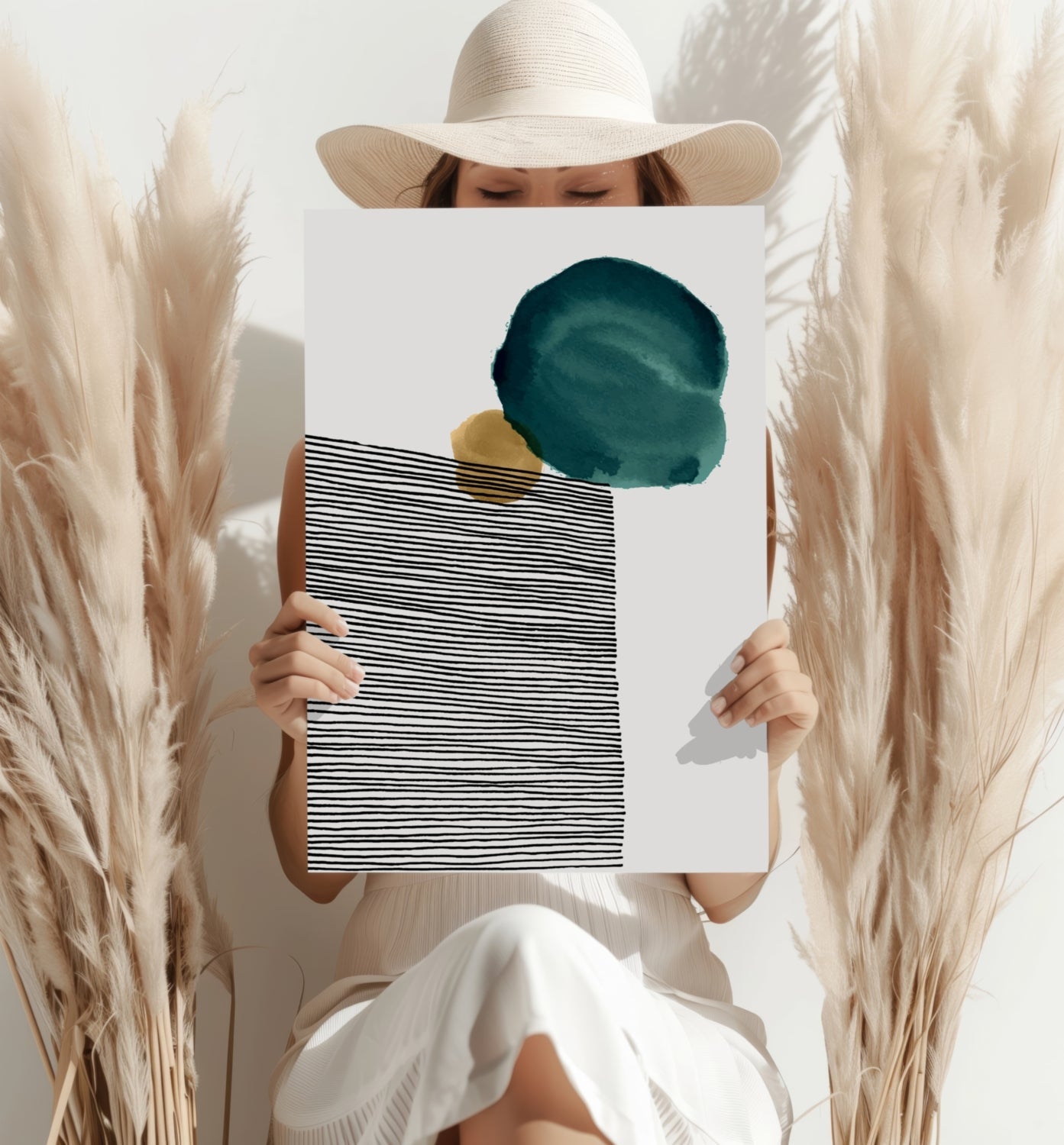 Modern Art Shape III Metal Wall Art