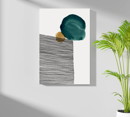 Modern Art Shape III Metal Wall Art