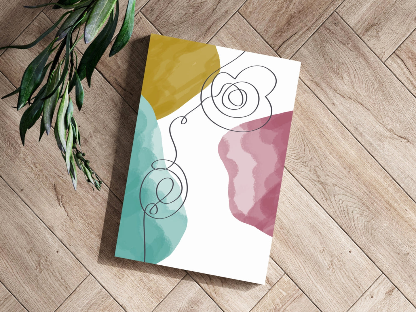 Modern Art Shape II Metal Wall Art