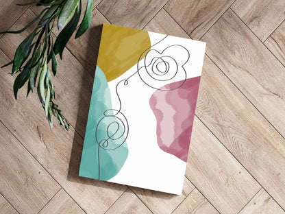 Modern Art Shape II Metal Wall Art