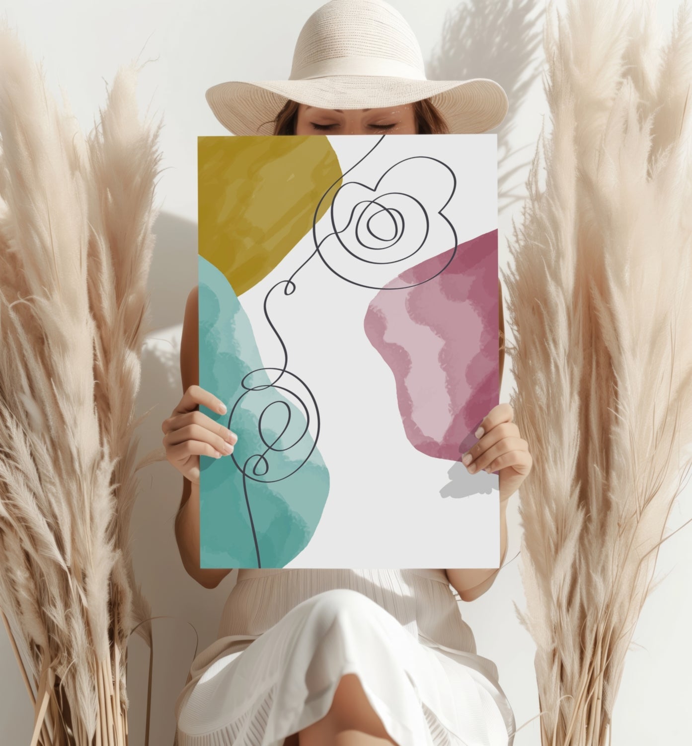Modern Art Shape II Metal Wall Art