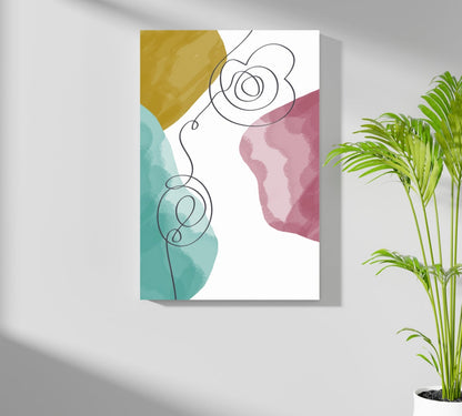 Modern Art Shape II Metal Wall Art