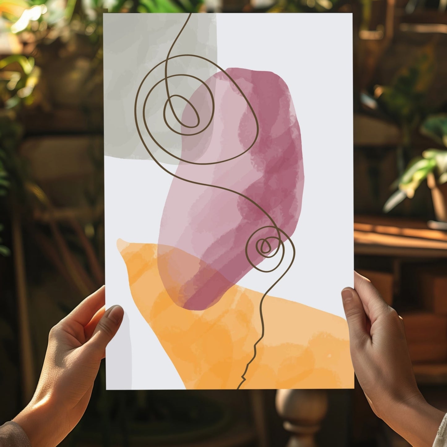 Modern Art Shape V Metal Wall Art