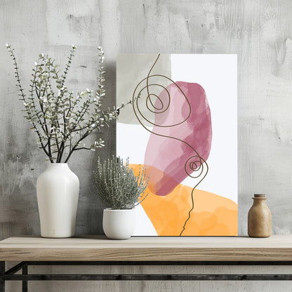 Modern Art Shape V Metal Wall Art