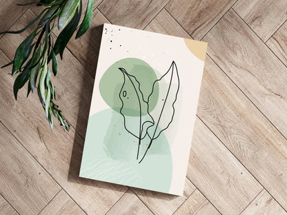 Line Art V1 Metal Wall Art