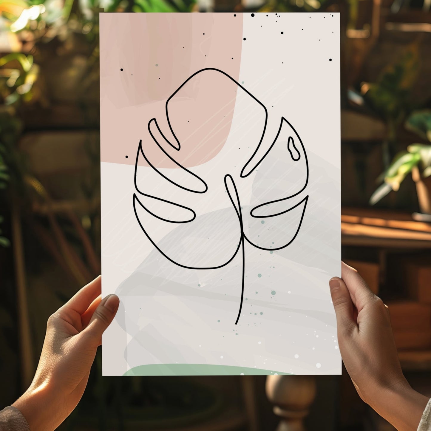 Line Art Aluminum Wall Art