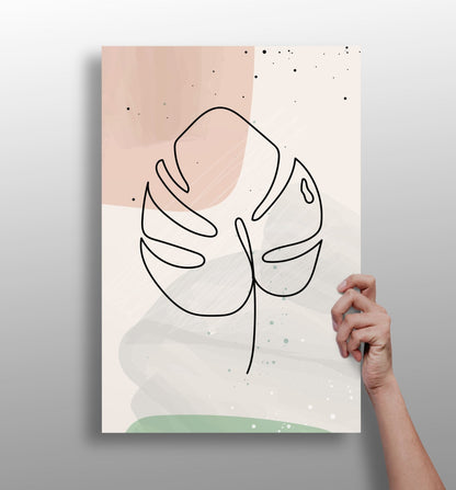 Line Art aluminum wall art design