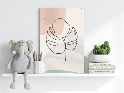 Line Art Aluminum Wall Art