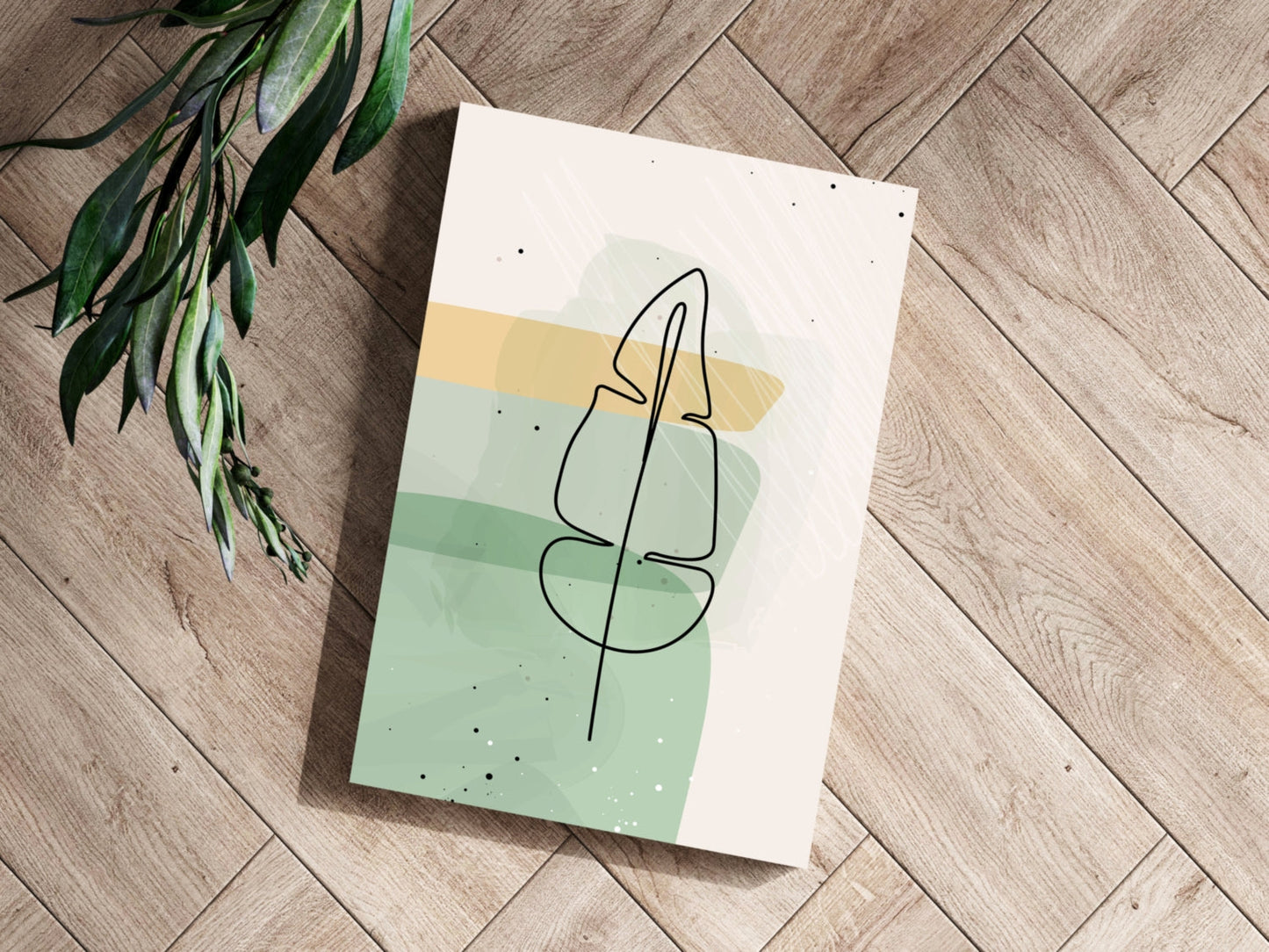 Line Art V3 Metal Wall Art