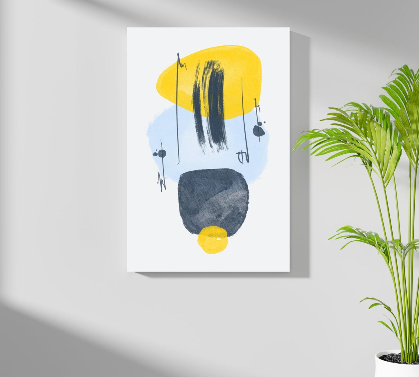 Line Art V11 Metal Wall Art