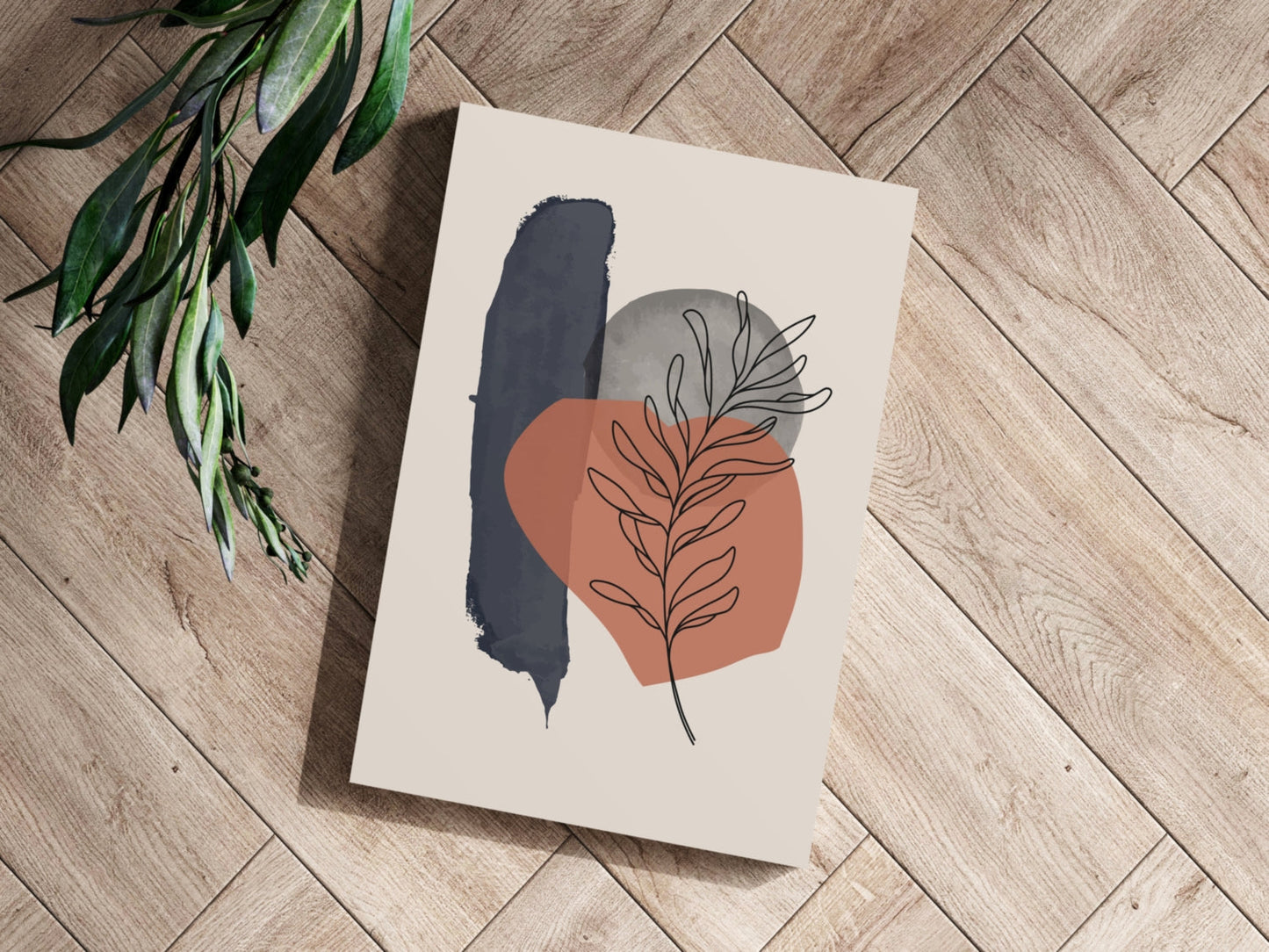 Line Art V16 Metal Wall Art